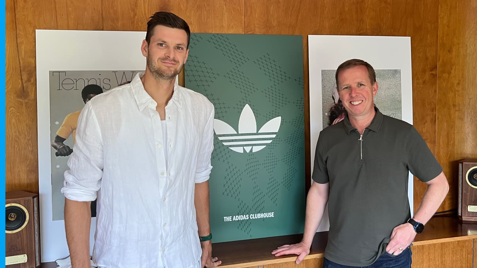 Hubert Hurkacz and Kevin Palmer